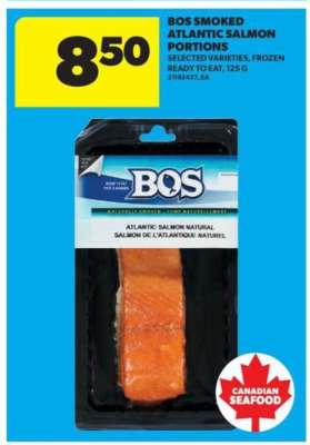 BOS Smoked Atlantic Salmon Portions