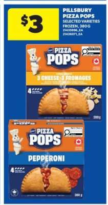 Pillsbury Pizza Pops