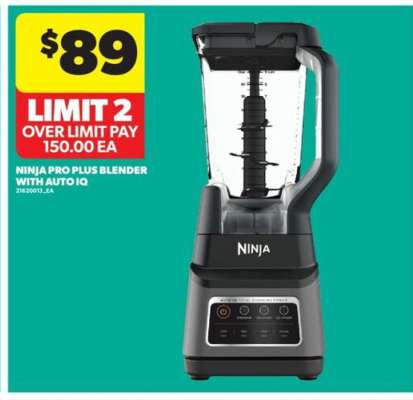 Ninja Pro Plus Blender with Auto IQ