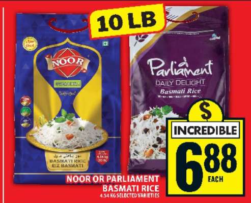 Noor or Parliament Basmati Rice