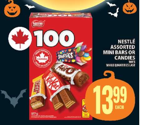 Nestlé Assorted Mini Bars or Candies