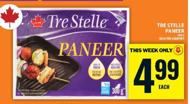 Tre Stelle Paneer