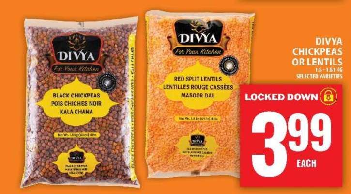 Divya Chickpeas or Lentils