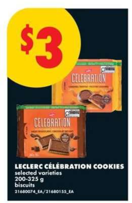 Leclerc Celebration Cookies