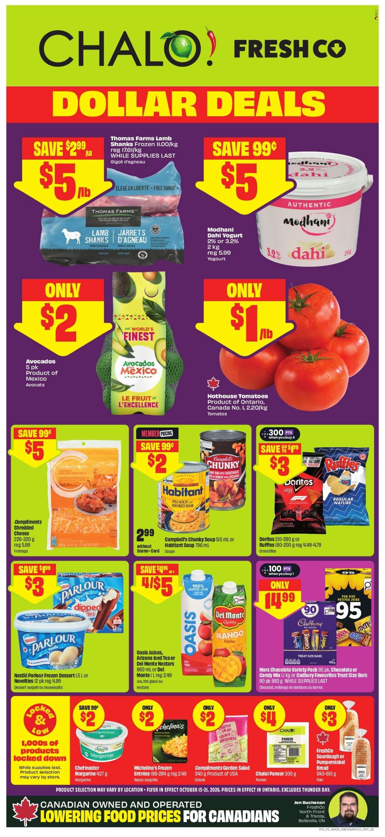 Chalo! FreshCo. flyer - October 15, 2026 - October 21, 2026. Page 1