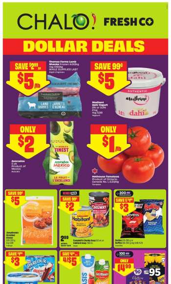 Chalo! FreshCo. Flyer - October 15, 2026 - October 21, 2026.