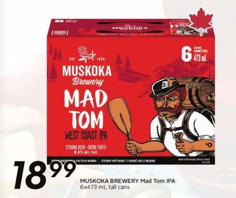 MUSKOKA BREWERY Mad Tom IPA