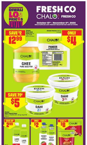 FreshCo. Flyer - October 15, 2026 - November 11, 2026.