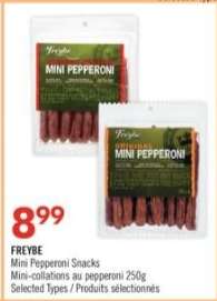 FREYBE Mini Pepperoni Snacks