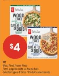 PC WOOD FIRED FROZEN PIZZA