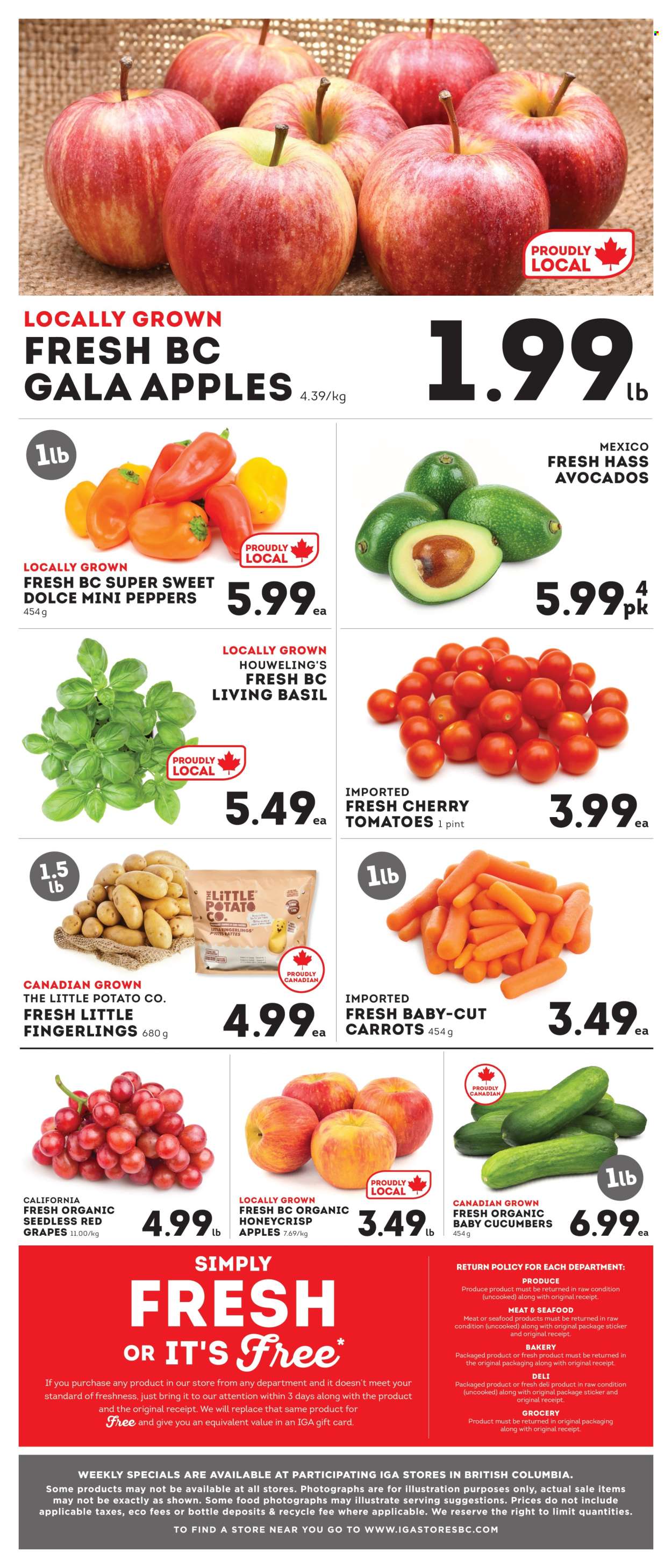 IGA Simple Goodness flyer - October 16, 2026 - October 22, 2026. Page 6